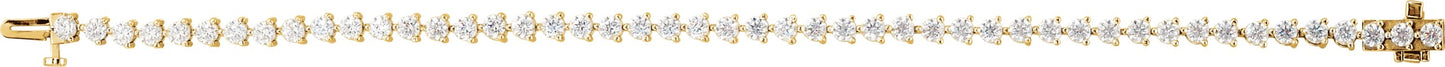 4 3/4 Ctw Lab-Grown Diamond Bracelet - Lab Grown Diamond