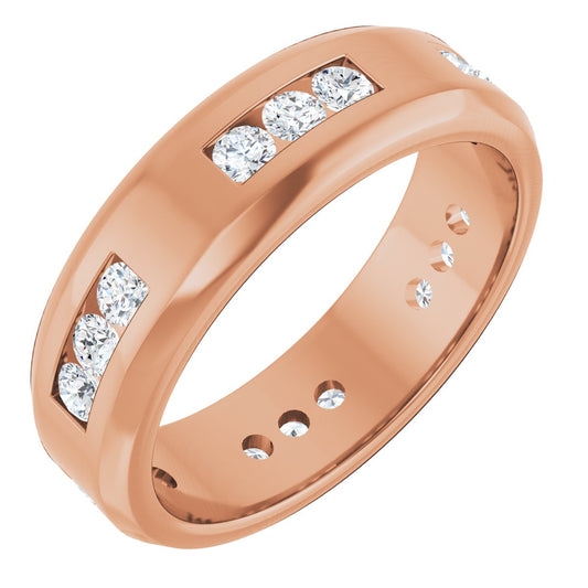 1 Ctw Lab-Grown Diamond Band