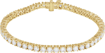 6 Ctw Lab-Grown Diamond Line Bracelet - Lab Grown Diamond