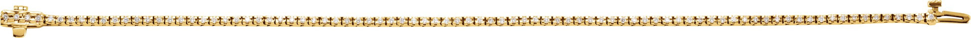Lab-Grown Diamond Bracelet - Yellow Gold - Lab Grown Diamond