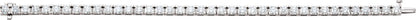 9 Ctw Lab Grown Diamond Line Bracelet - Yellow Gold - Lab Grown Diamond