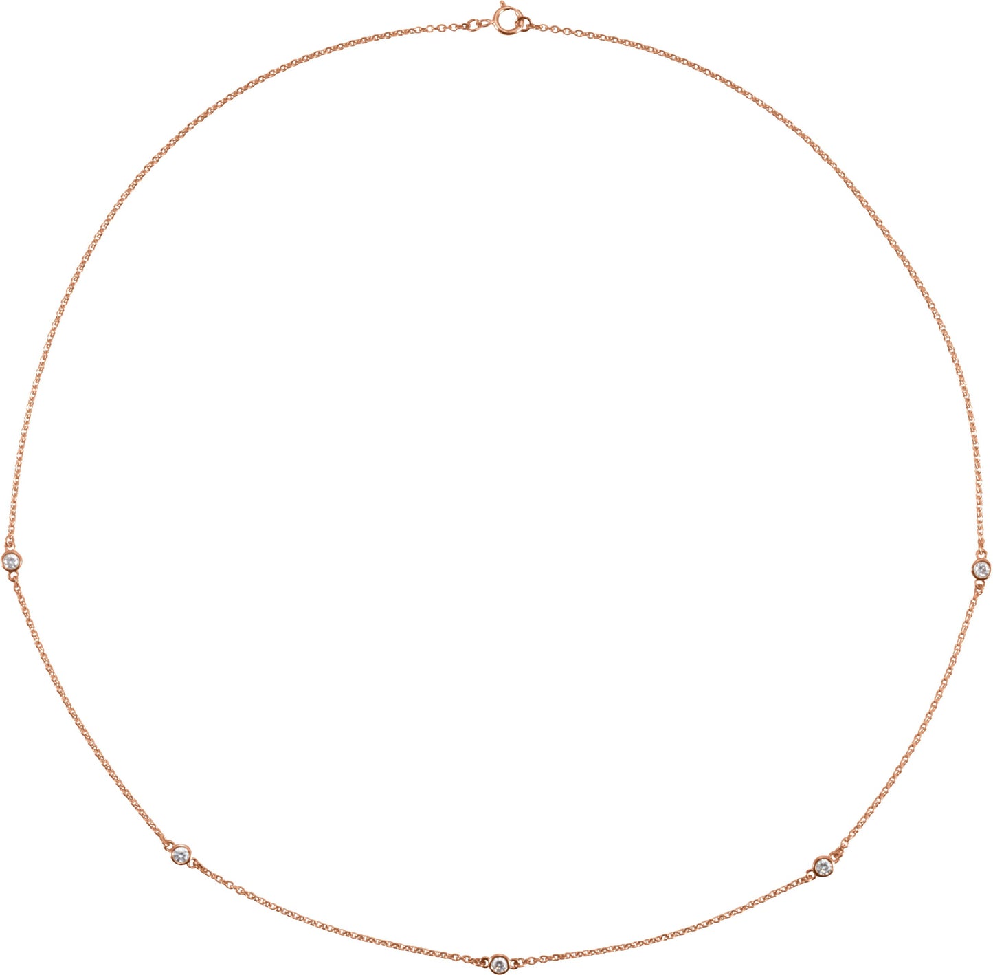 1/4 Ctw Lab-Grown Diamond Necklace