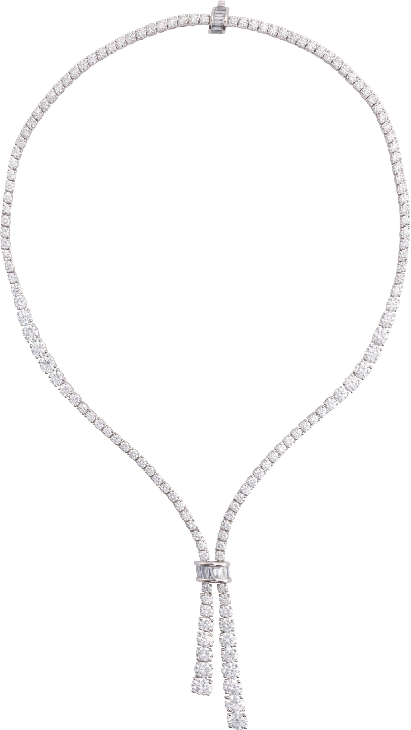 26 1/5 Ctw Lab-Grown Diamond Line Necklace