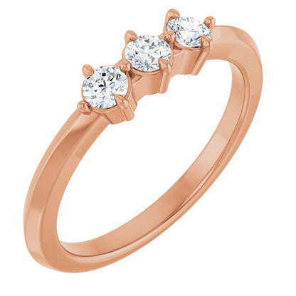 1/4 Ctw Lab-Grown Diamond Anniversary Band