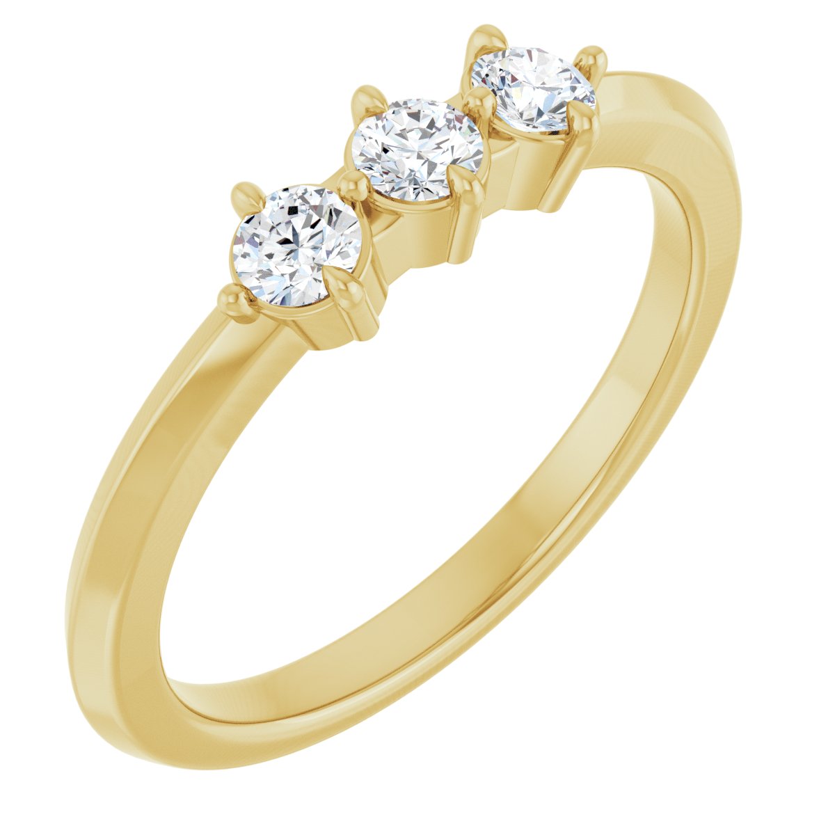 1/4 Ctw Lab-Grown Diamond Anniversary Band