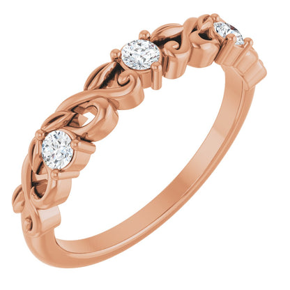 1/5 Ctw Lab-Grown Diamond Anniversary Band