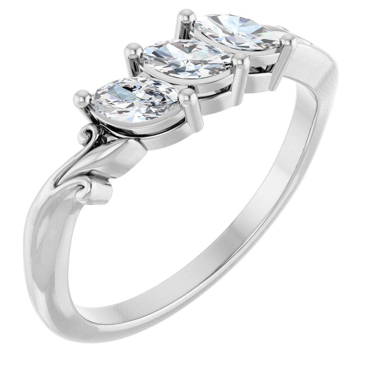 1/2 Ctw Marquise Lab-Grown Diamond Anniversary Band