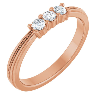 1/5 Ctw Lab-Grown Diamond Anniversary Band