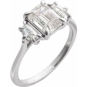 1 1/2 Ctw Lab-Grown Diamond Engagement Ring