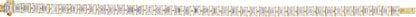 10 1/2 Ctw Emerald Lab-Grown Diamond Line Bracelet - Lab Grown Diamond
