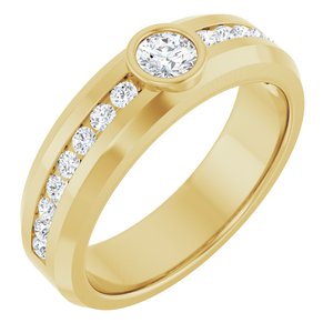 3/4 Ctw Lab-Grown Diamond Band