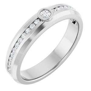1/4 Ctw Lab-Grown Diamond Band