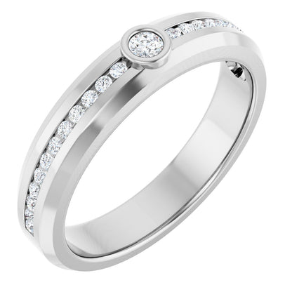 1/4 Ctw Lab-Grown Diamond Band