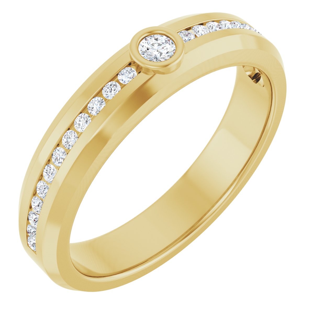 1/4 Ctw Lab-Grown Diamond Band