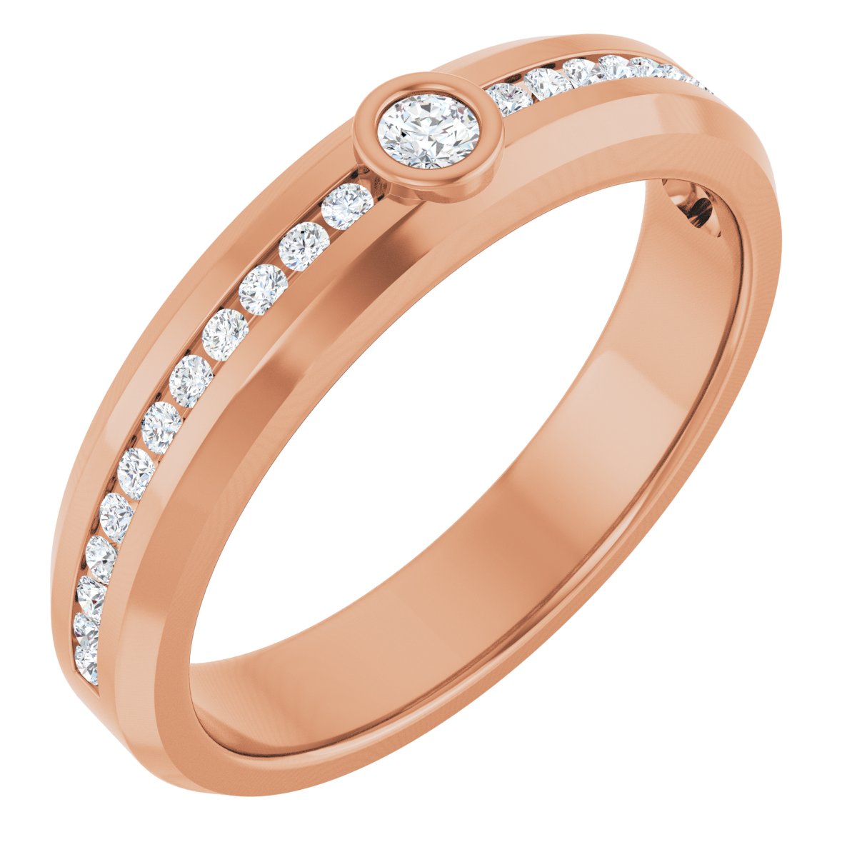 1/4 Ctw Lab-Grown Diamond Band