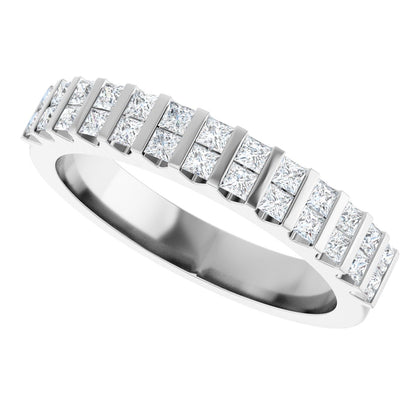 Anniversary Band Mounting - White Gold - Lab Grown Diamond
