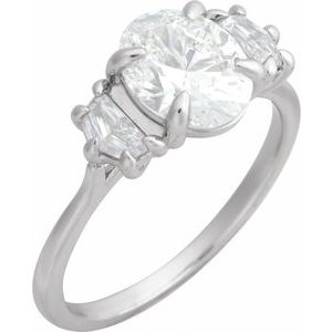 2 1/2 Ctw Lab-Grown Diamond Engagement Ring