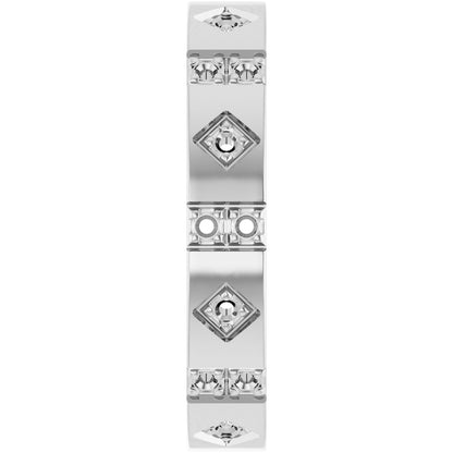 1/3 Ctw Lab-Grown Diamond Mens Accented Band - White Gold - Lab Grown Diamond