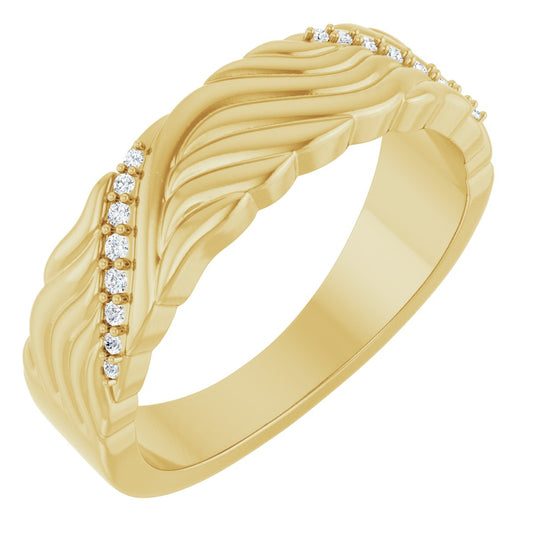 .08 Ctw Lab-Grown Diamond Band