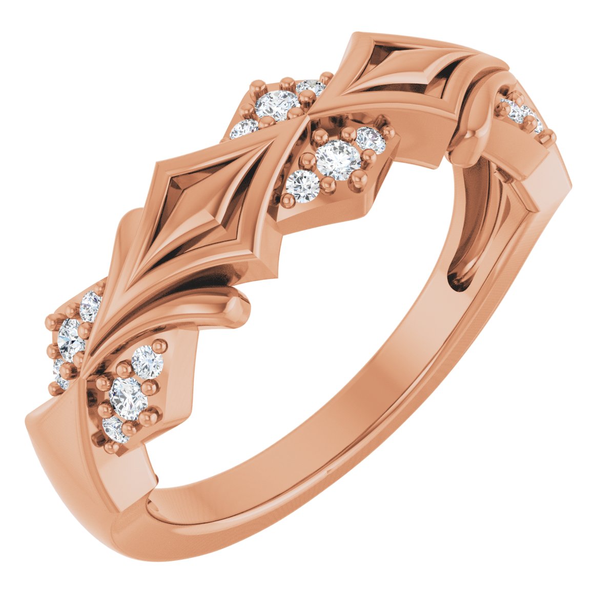 1/6 Ctw Lab-Grown Diamond Band