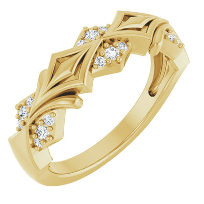 1/6 Ctw Lab-Grown Diamond Band
