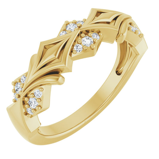 1/6 Ctw Lab-Grown Diamond Band