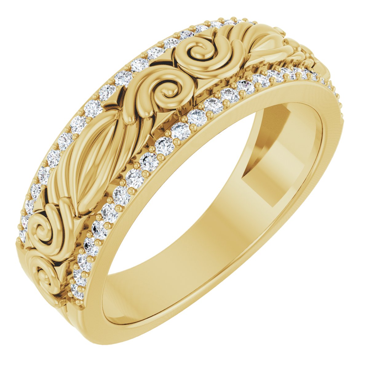 3/8 Ctw Lab-Grown Diamond Band