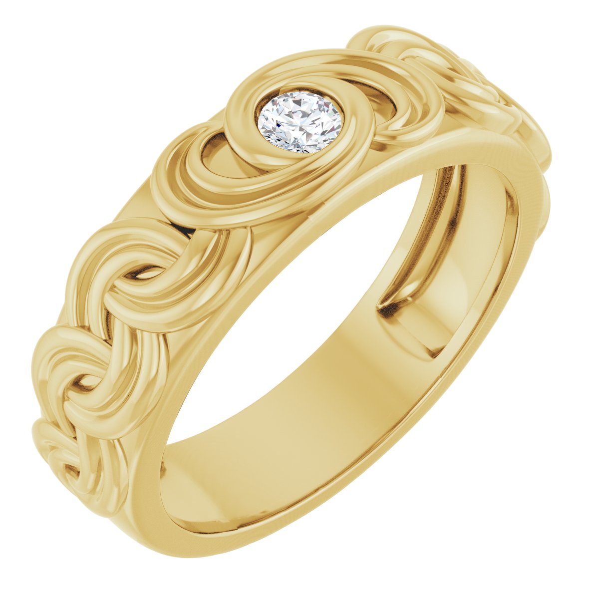 1/8 Ct Lab-Grown Diamond Band
