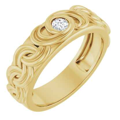 1/8 Ct Lab-Grown Diamond Band