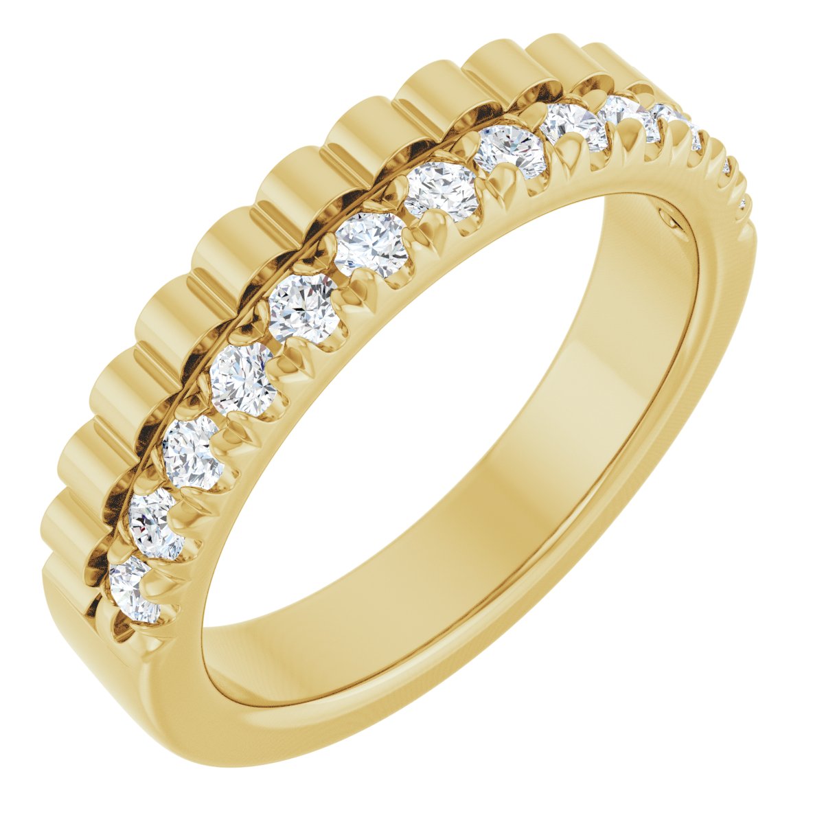 1/3 Ctw Lab-Grown Diamond Anniversary Band