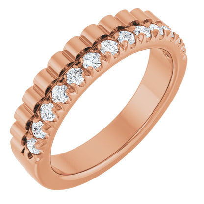 1/3 Ctw Lab-Grown Diamond Anniversary Band