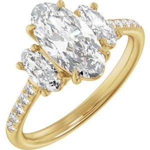 2 3/4 Ctw Lab-Grown Diamond Engagement Ring