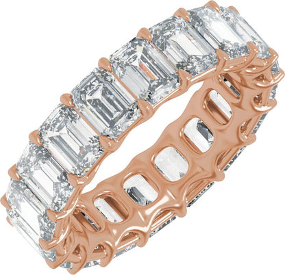 9 3/8 Ctw Lab-Grown Diamond Low Profile Eternity Band