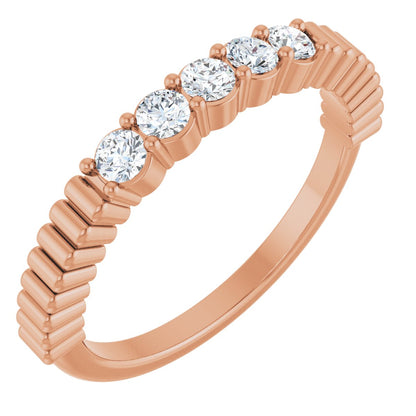 1/6 Ctw Lab-Grown Diamond Anniversary Band