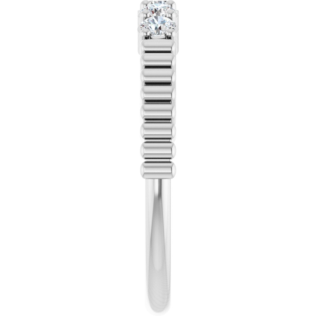 1/6 Ctw Lab-Grown Diamond Anniversary Band - White Gold - Lab Grown Diamond