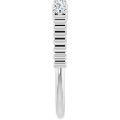1/6 Ctw Lab-Grown Diamond Anniversary Band - White Gold - Lab Grown Diamond