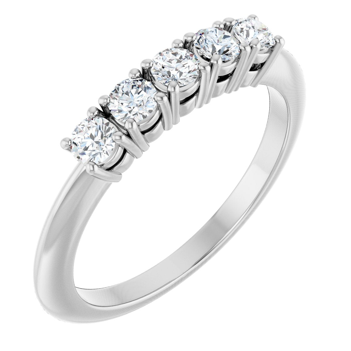 1/3 Ctw Lab-Grown Diamond Anniversary Band