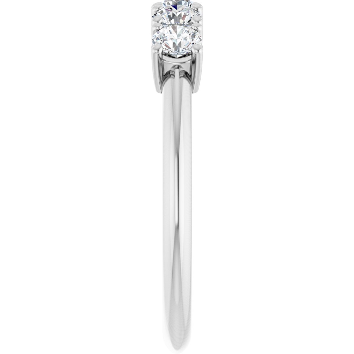 5/8 Ctw Lab-Grown Diamond Anniversary Band - White Gold - Lab Grown Diamond