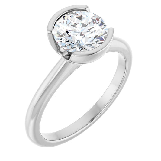 1 1/2 Ctw Lab-Grown Diamond Engagement Ring