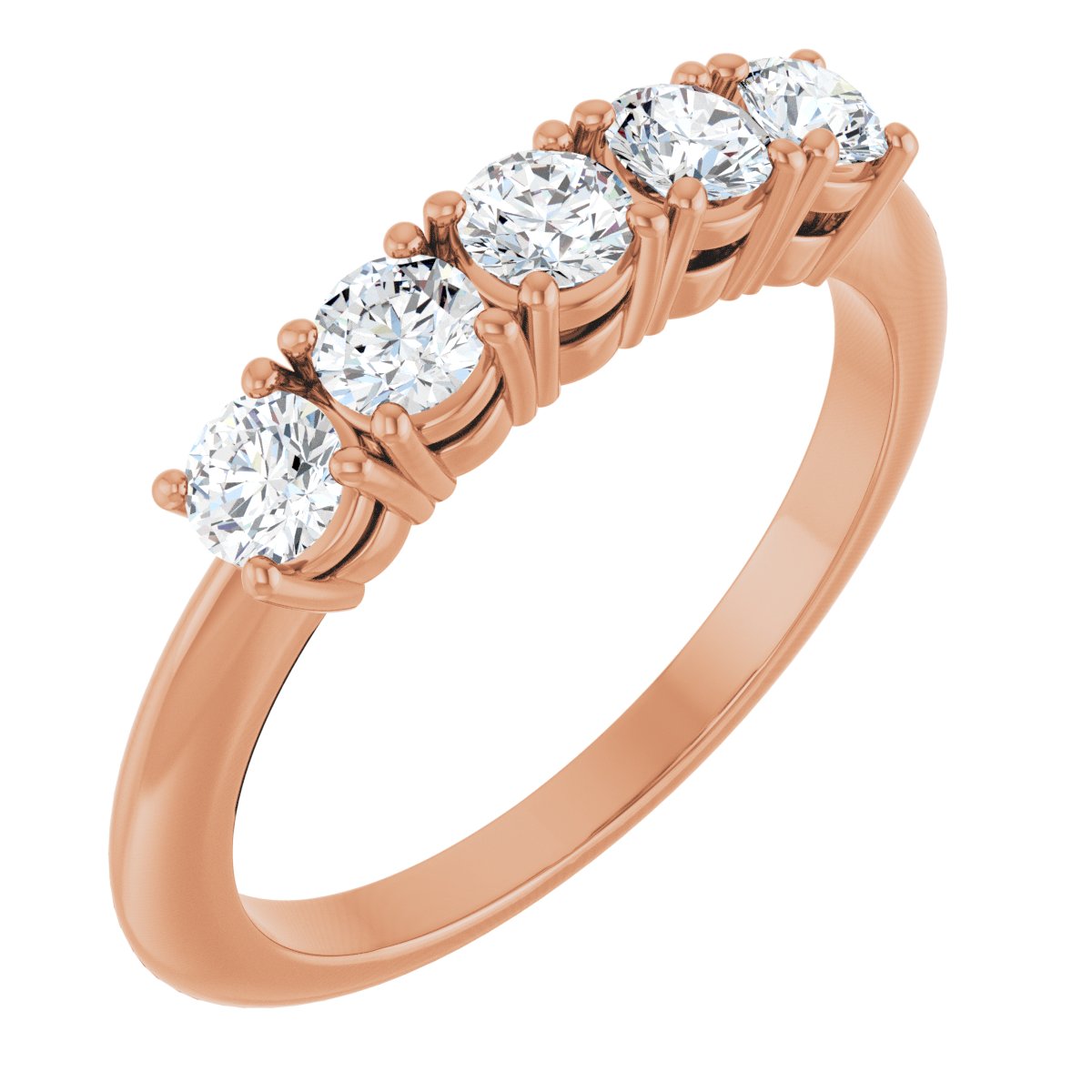 5/8 Ctw Lab-Grown Diamond Anniversary Band
