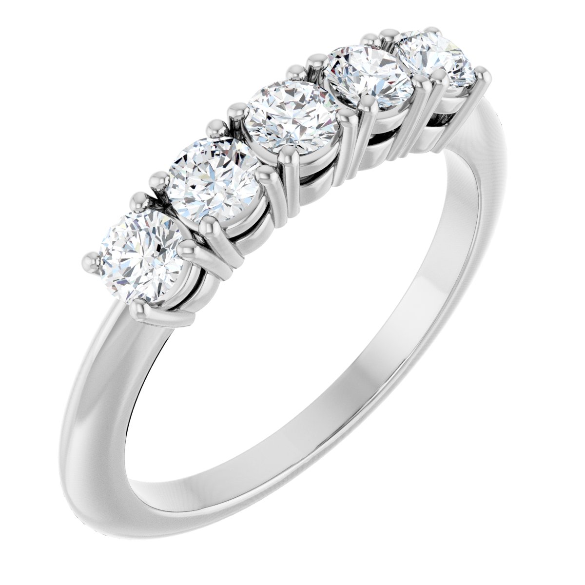 5/8 Ctw Lab-Grown Diamond Anniversary Band
