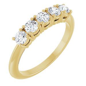 5/8 Ctw Lab-Grown Diamond Anniversary Band