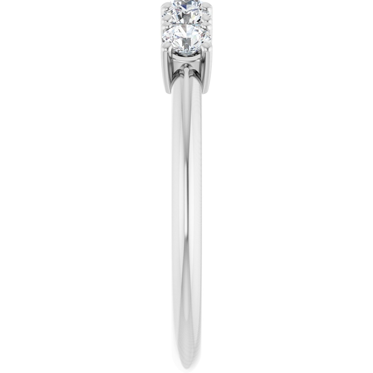 1/2 Ctw Lab-Grown Diamond Anniversary Band - White Gold - Lab Grown Diamond