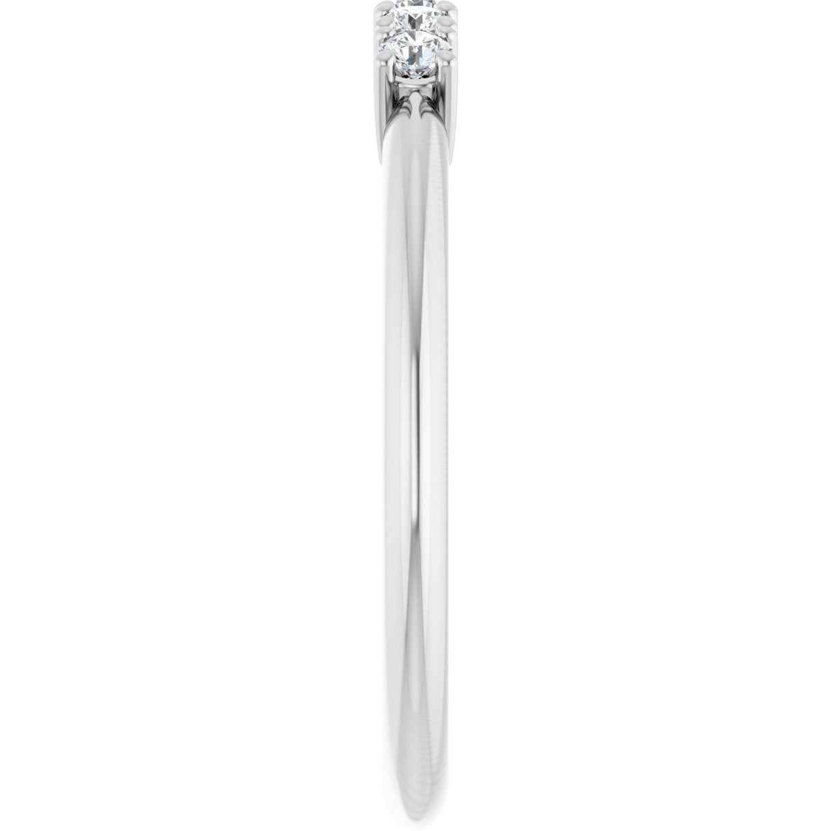 1/6 Ctw Lab-Grown Diamond Anniversary Band - White Gold - Lab Grown Diamond