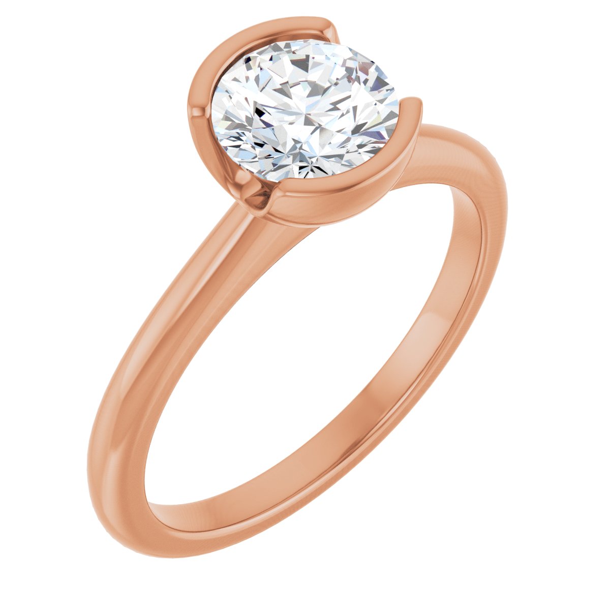 1 Ctw Lab-Grown Diamond Engagement Ring