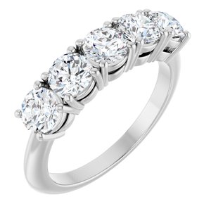 1 5/8 Ctw Lab-Grown Diamond Anniversary Band
