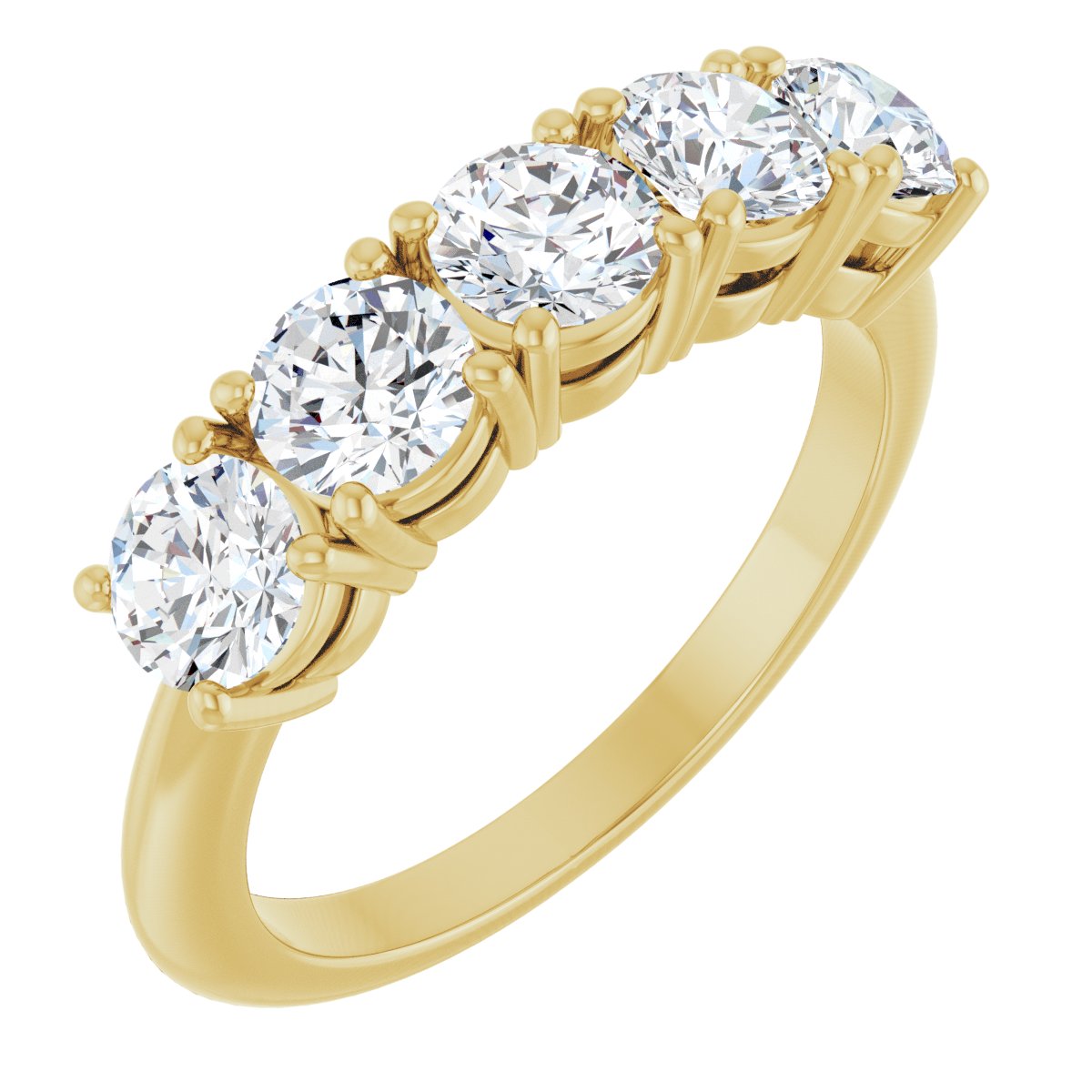 1 5/8 Ctw Lab-Grown Diamond Anniversary Band