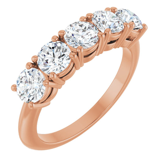 1 5/8 Ctw Lab-Grown Diamond Anniversary Band