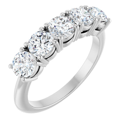 1 5/8 Ctw Lab-Grown Diamond Anniversary Band