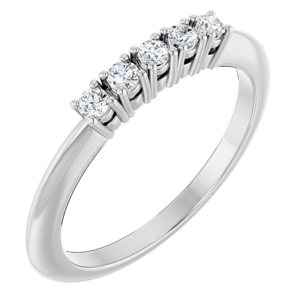 1/6 Ctw Lab-Grown Diamond Anniversary Band